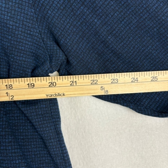 Crazy Horse Shirt Mens L Long Sleeve Blue Casual Claiborne Company - Picture 6 of 9